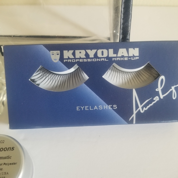 Kryolan Make Up Bag - Eyelashes, Mirror, Glitter M - Picture 7 of 8